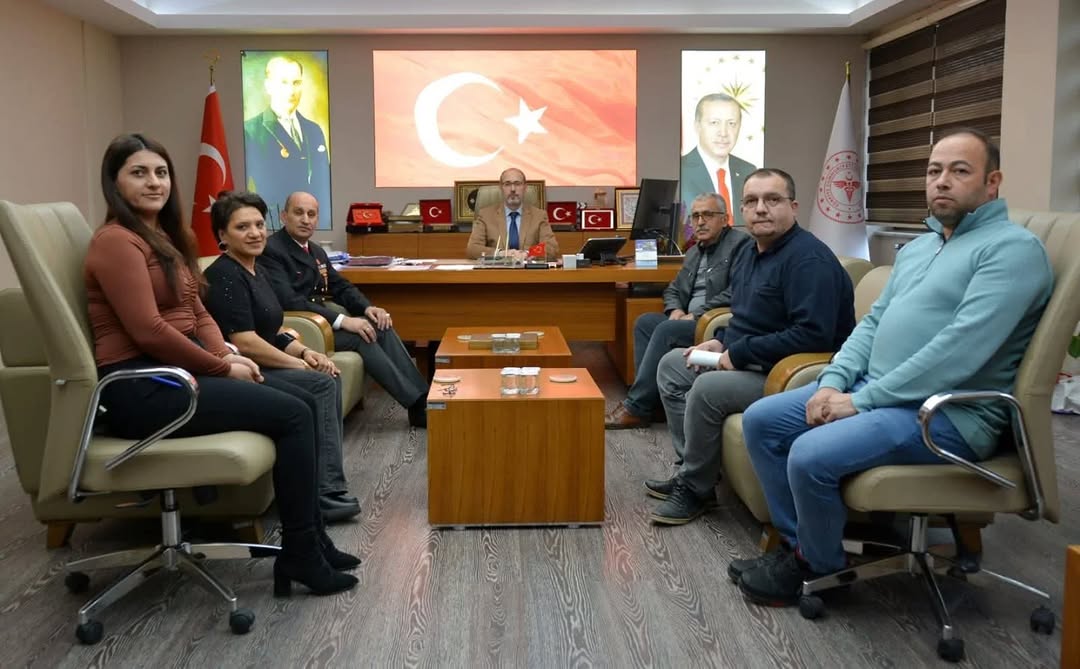 Afyonkarahisar İl Sağlık Müdürü Dr. Hakkı Öztürk'e Ziyaret